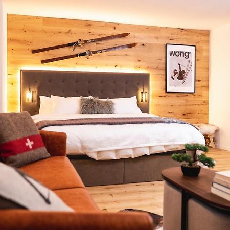 Wunderstay Alpine 16 Chic Studio Central Location Klosters Buitenkant foto