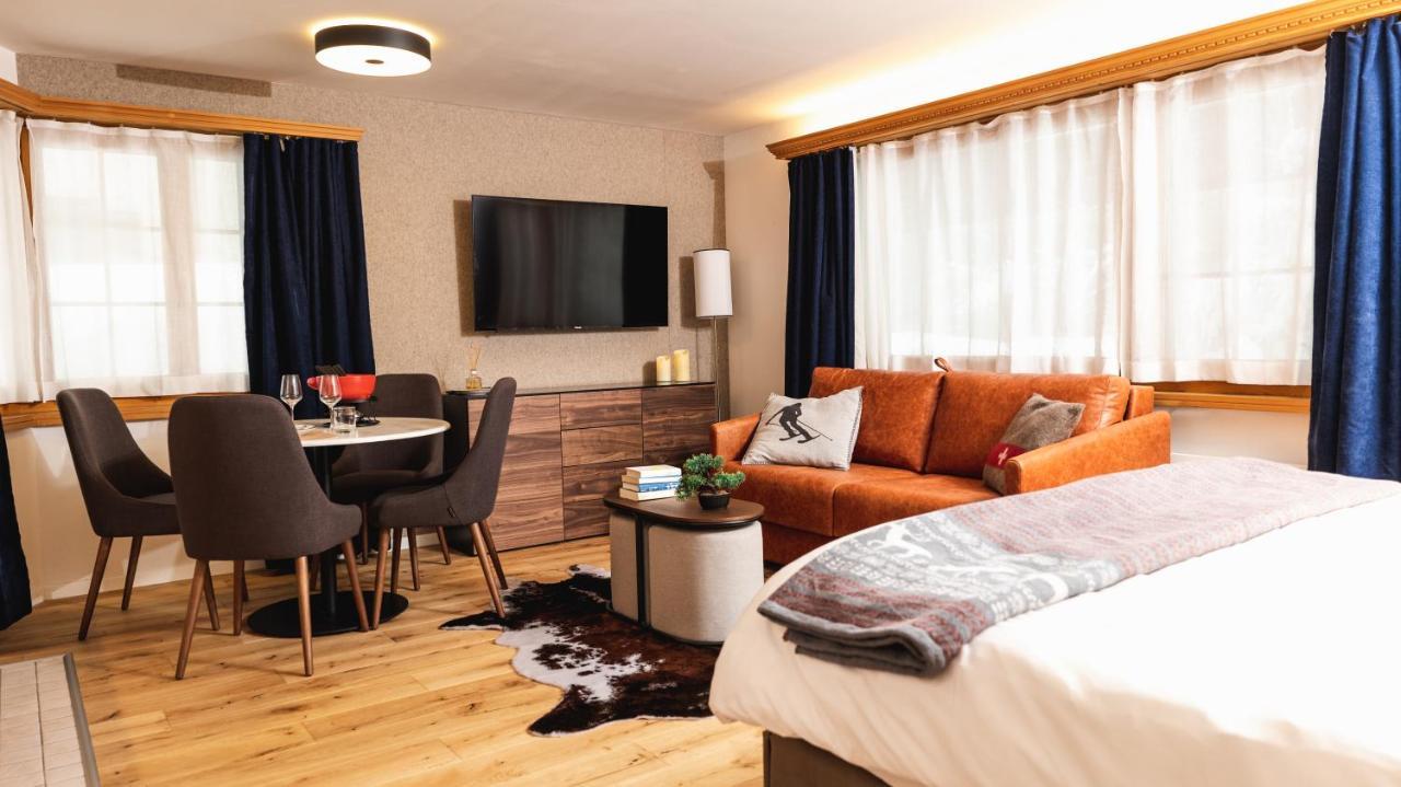Wunderstay Alpine 16 Chic Studio Central Location Klosters Buitenkant foto