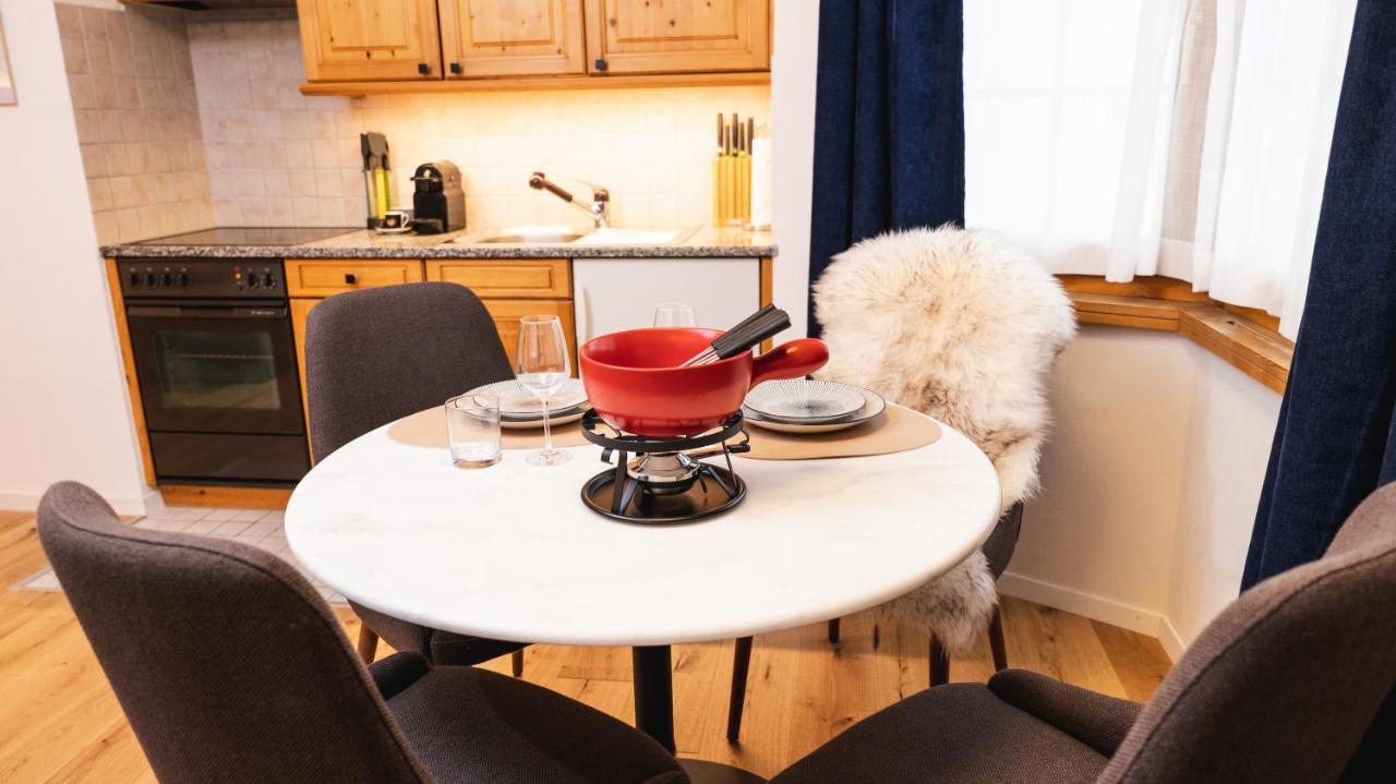 Wunderstay Alpine 16 Chic Studio Central Location Klosters Buitenkant foto